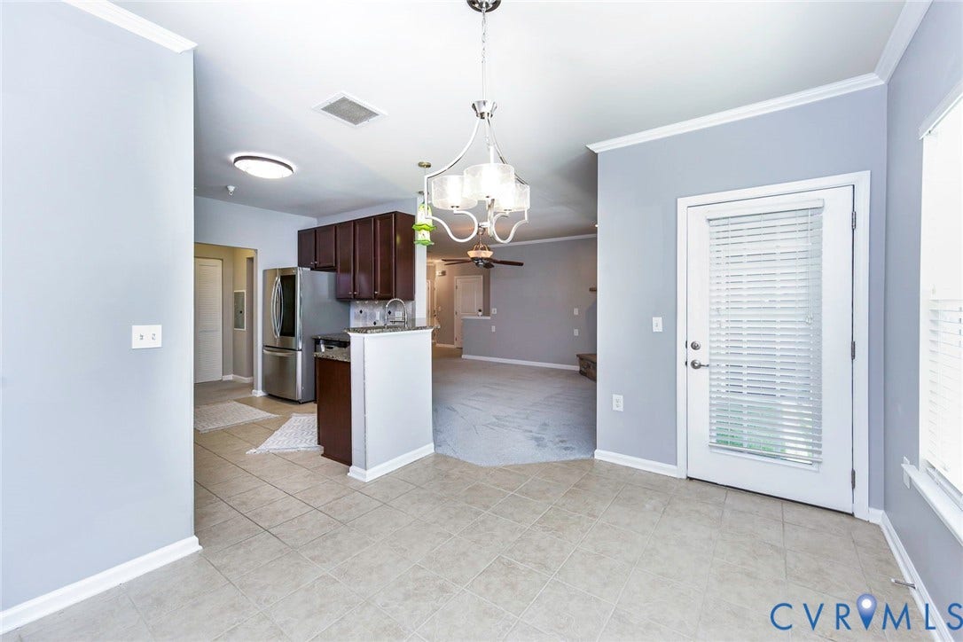 Breakfast room leading to your private balcony