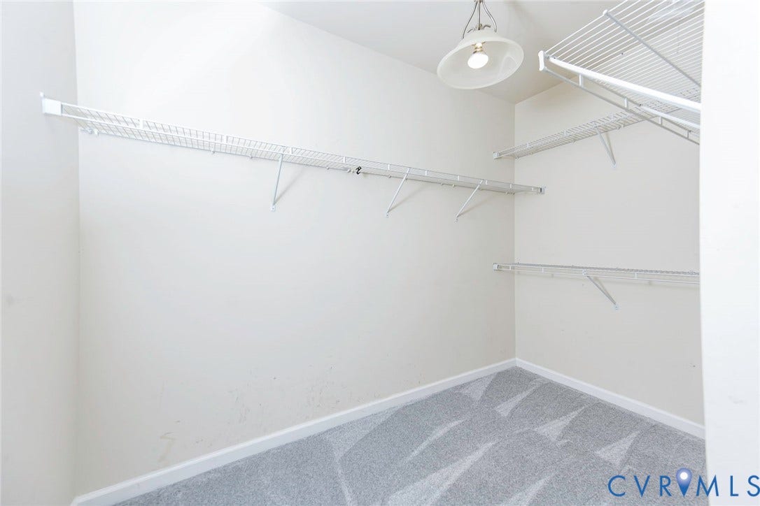 Very large walk in closet