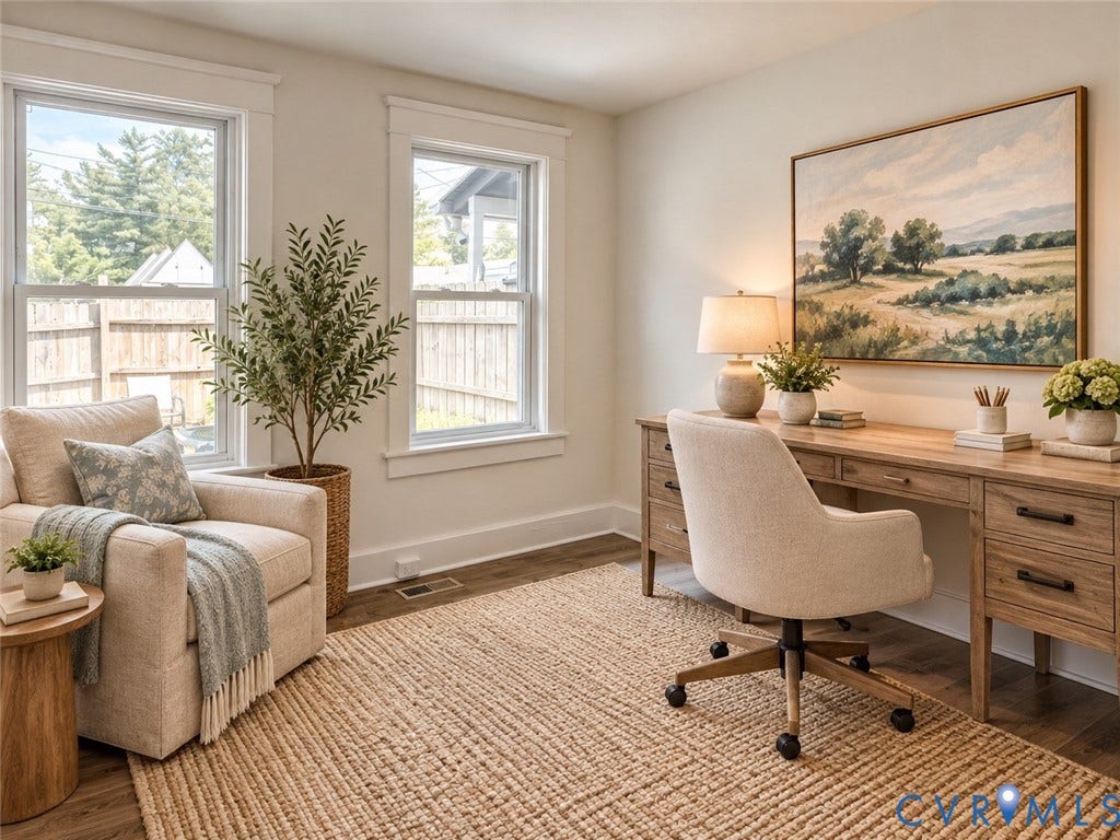 2020 Idlewood Avenue, Byrd Park, Richmond, VA 23220 Option 3: This photo has been virtually staged for illustrative purposes.