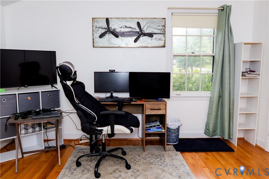 4941 Hopkins Road, Chesterfield, VA 23234 Third bedroom or office w/ Hardwood flooring.
