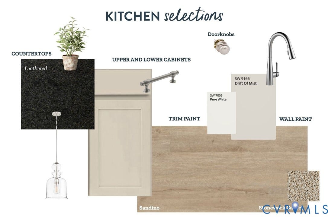 3462 Red Hill Road, Gordonsville, VA 22942 Kitchen Design Selections