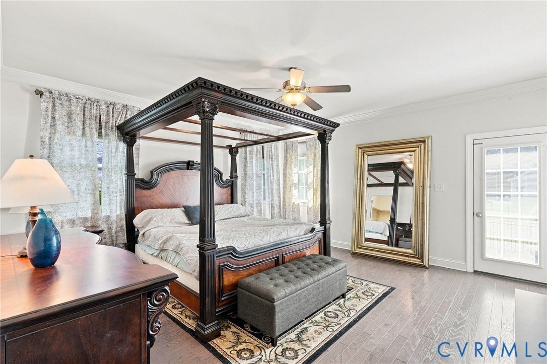 6907 Carden Park Drive, Carden Park, Moseley, VA 23120 Hardwood-style flooring throughout