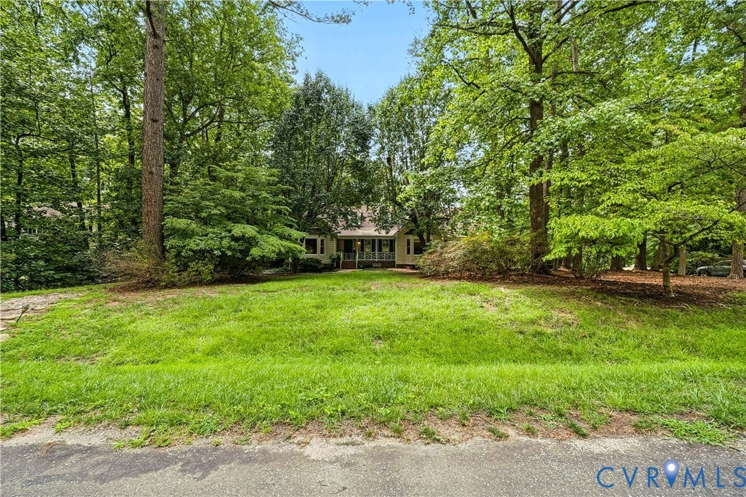 411 Hickory Drive, Manakin Sabot, VA 23103 Lush landscaping with mature trees