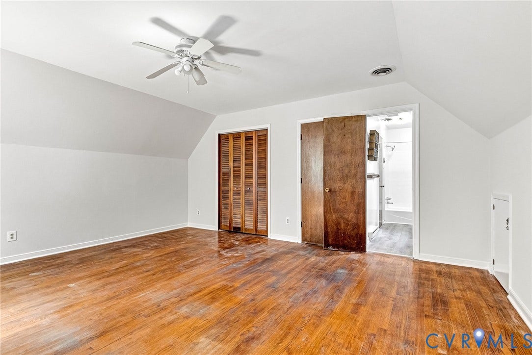 10478 Gould Hill Road, Studley, Hanover, VA 23069 Bedroom 2 has a nice sized closet and access to the shared bathroom.