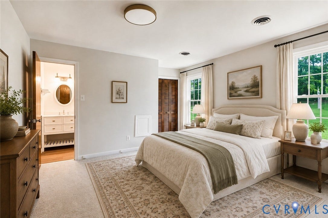 10478 Gould Hill Road, Studley, Hanover, VA 23069 Virtual staging of primary