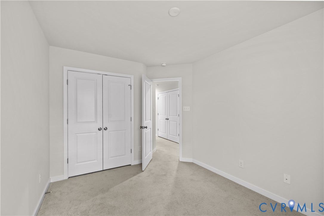 3372 Dewsberry Lane, Henrico, VA 23231 Plush carpeted flooring, neutral wall tones, recessed ceiling lighting, and panel doors with satin nickel hardware