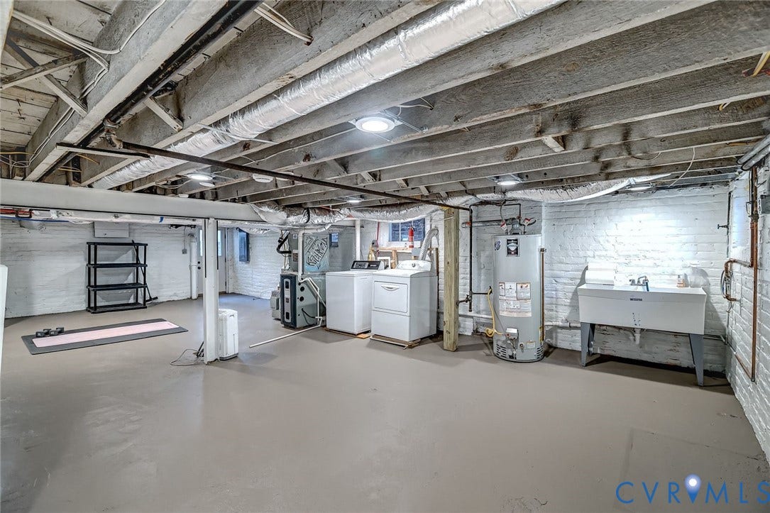 Laundry  room, cleaning station and plenty of room for a variety of activities!