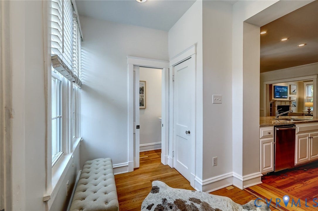 Powder room and pantry