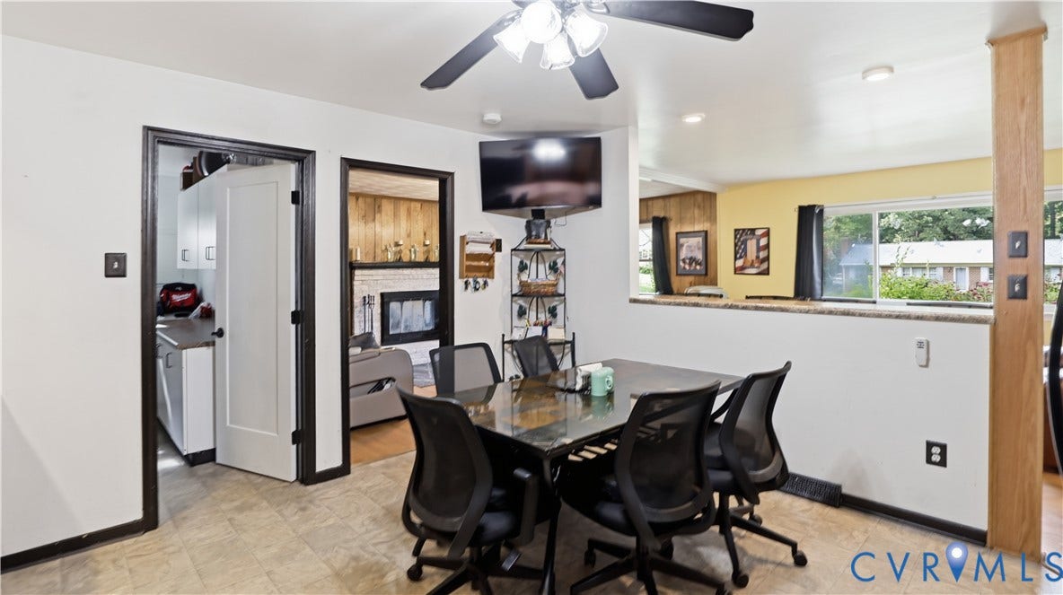 11201 Monday Way, Chesterfield, VA 23112 Room with tiled flooring, white walls, and a ceiling fan