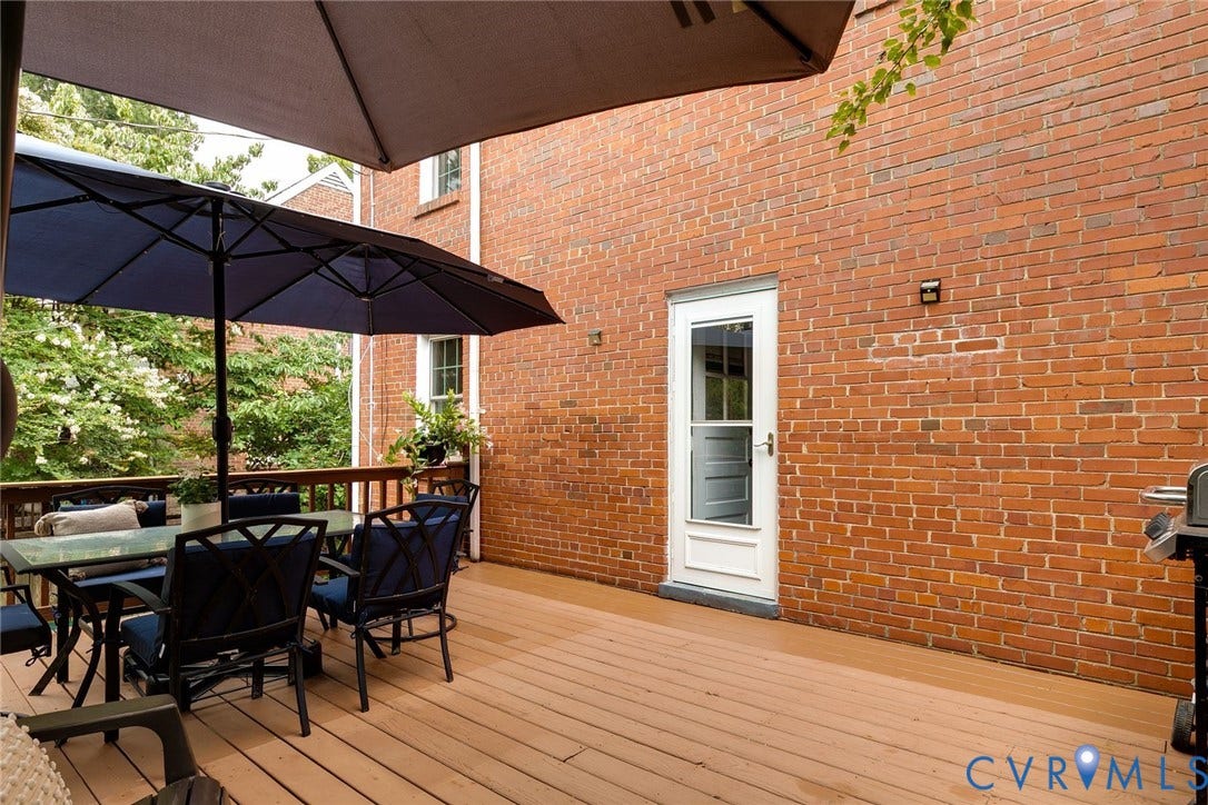4213 Hillcrest Road, Forest Hill Park, Richmond, VA 23225 Back of all brick home