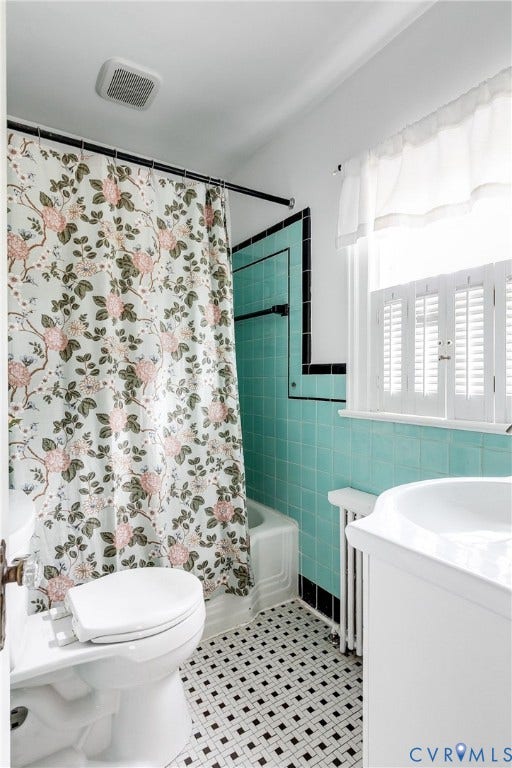 4213 Hillcrest Road, Forest Hill Park, Richmond, VA 23225 Original tile, charming vibe