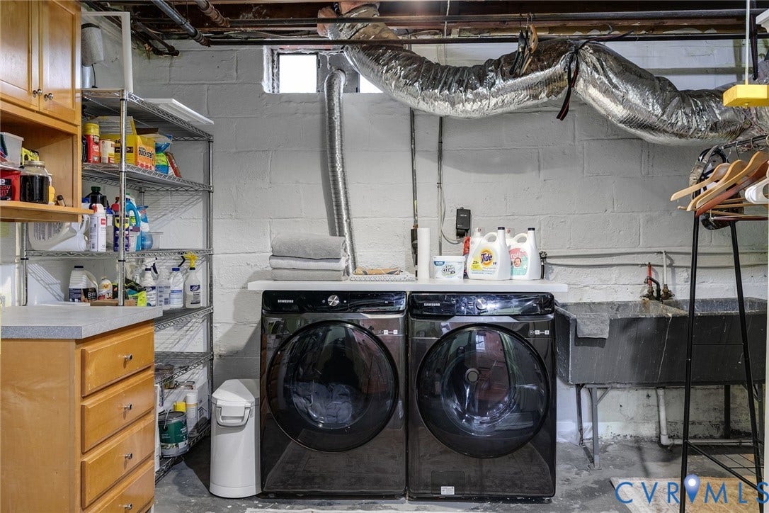 4213 Hillcrest Road, Forest Hill Park, Richmond, VA 23225 Laundry and storage room