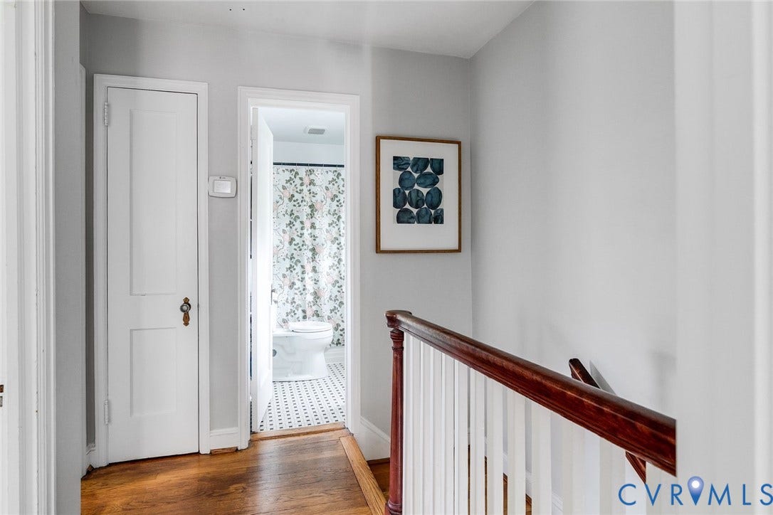 4213 Hillcrest Road, Forest Hill Park, Richmond, VA 23225 Upstairs landing, linen closet