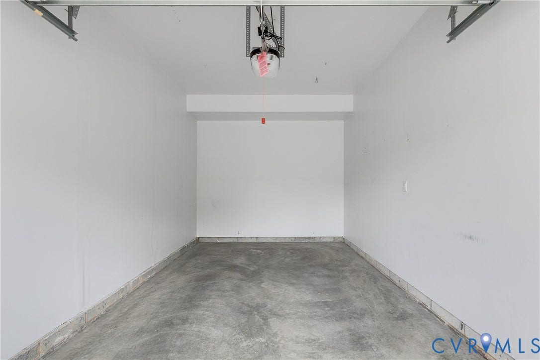 10607 Gate House Court, Glen Allen, VA 23059 Concrete flooring and white painted walls