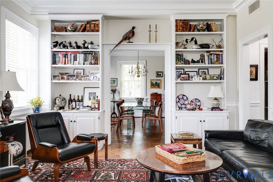 5621 Cary Street Road, #U212, Cary/Libbie/Grove, Richmond, VA 23226 Custom built-in bookcases
