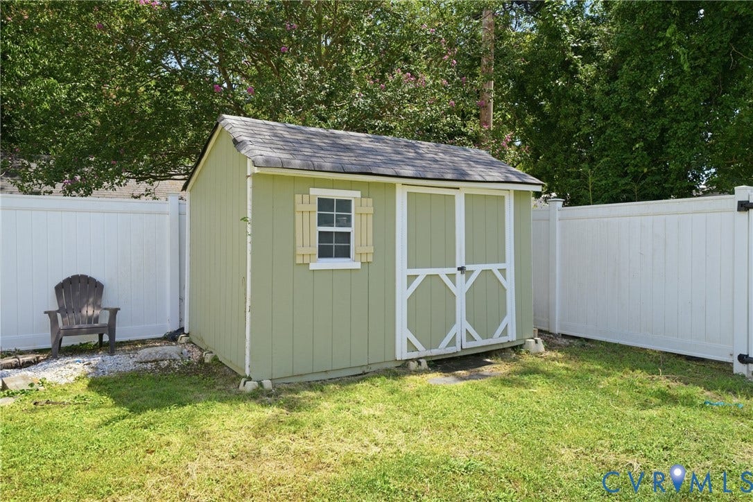 1817 Lakeview Avenue, Byrd Park, Richmond, VA 23220 Large shed in great shape.