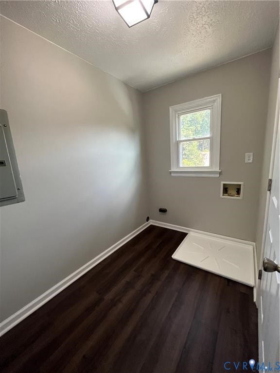 7032 Claybird Lane, Mechanicsville, VA 23111 Laundry room with a single window and wood-finish flooring