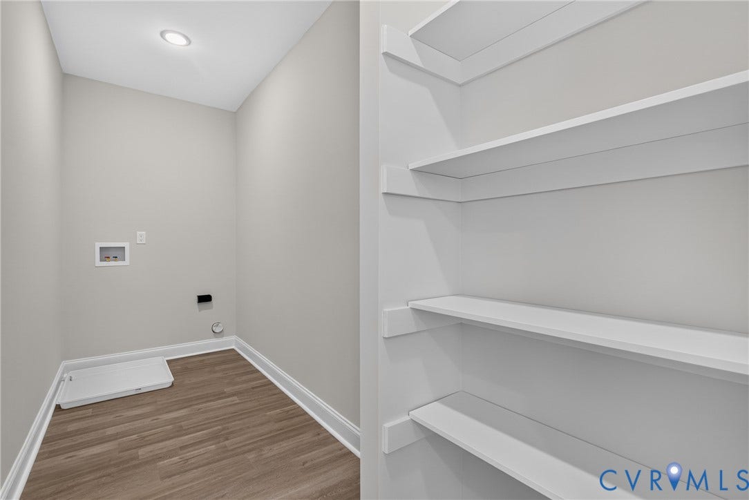 6537 Hardee Haven Place, Midlothian, VA 23112 Recessed ceiling lighting, wood-finish flooring, and built-in shelving
