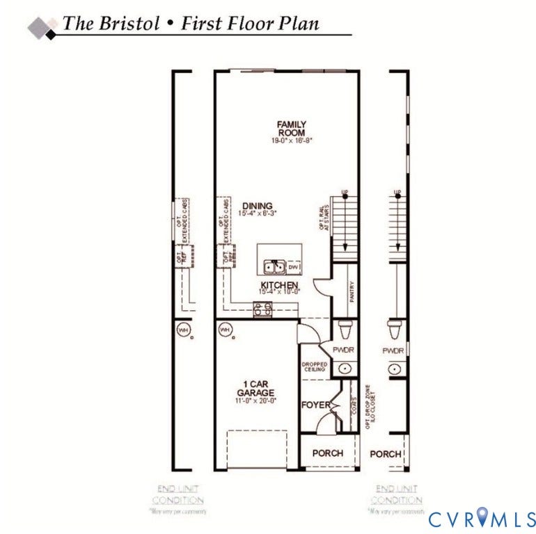 4312 Aurora Drive, The Townes At Mount Hermon, Moseley, VA 23120 First Floor