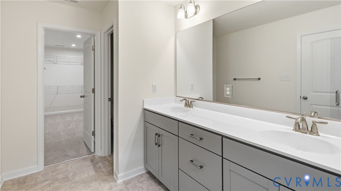 4312 Aurora Drive, The Townes At Mount Hermon, Moseley, VA 23120 This home is MOVE-IN READY! The photo represents the actual home.