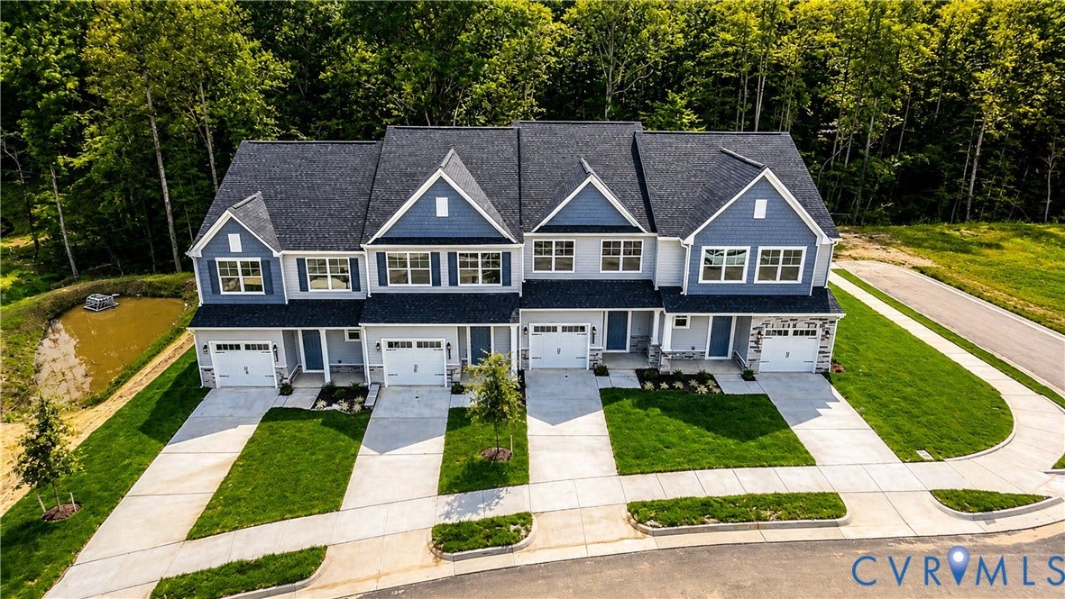 4312 Aurora Drive, The Townes At Mount Hermon, Moseley, VA 23120 This home is MOVE-IN READY! The photo represents the actual home.