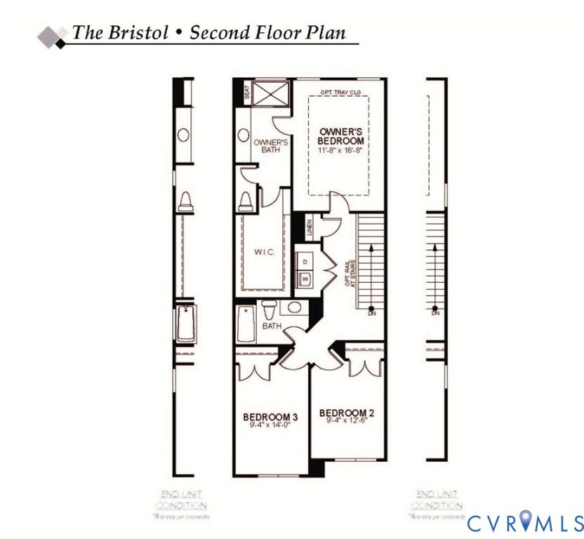 4312 Aurora Drive, The Townes At Mount Hermon, Moseley, VA 23120 Second Floor