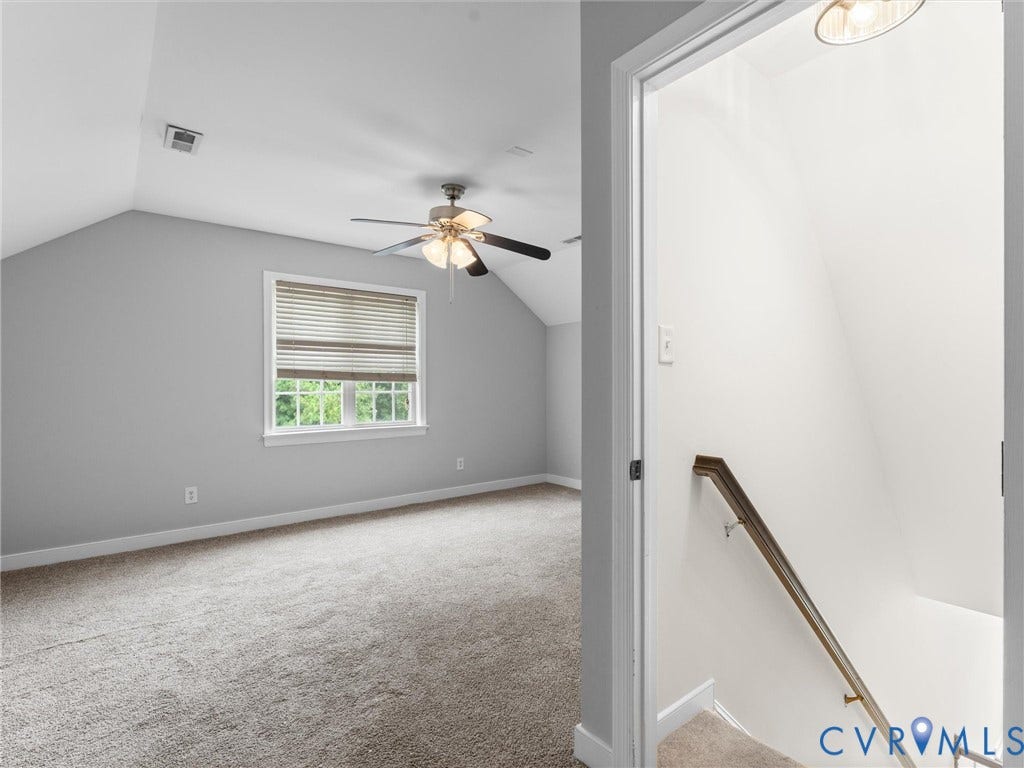 5017 Sadler Glen Place, Glen Allen, VA 23060 Finished third floor - bedroom/ bonus