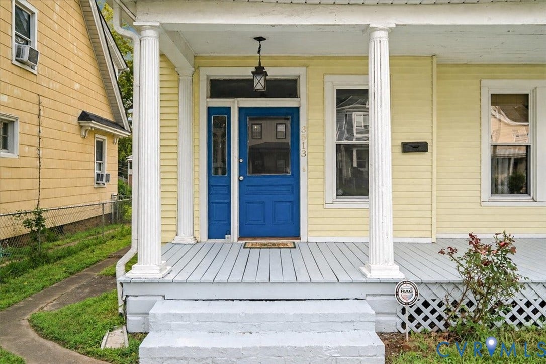 3513 Enslow Avenue, Richmond, VA 23222 Full length porch