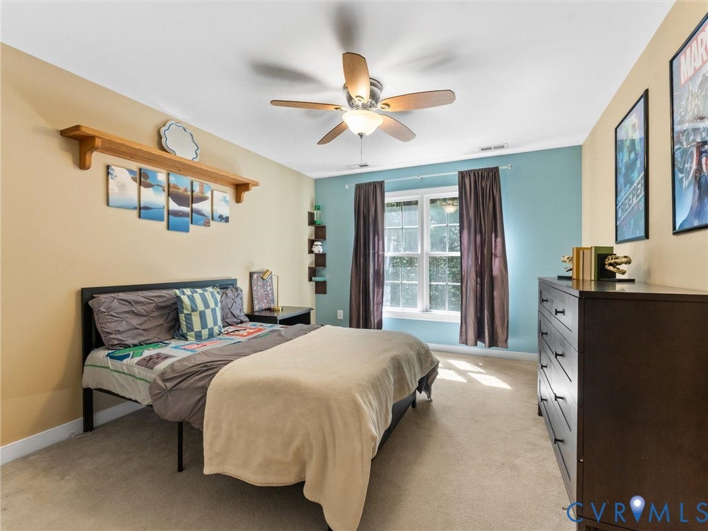 3rd bedroom on the 2nd level