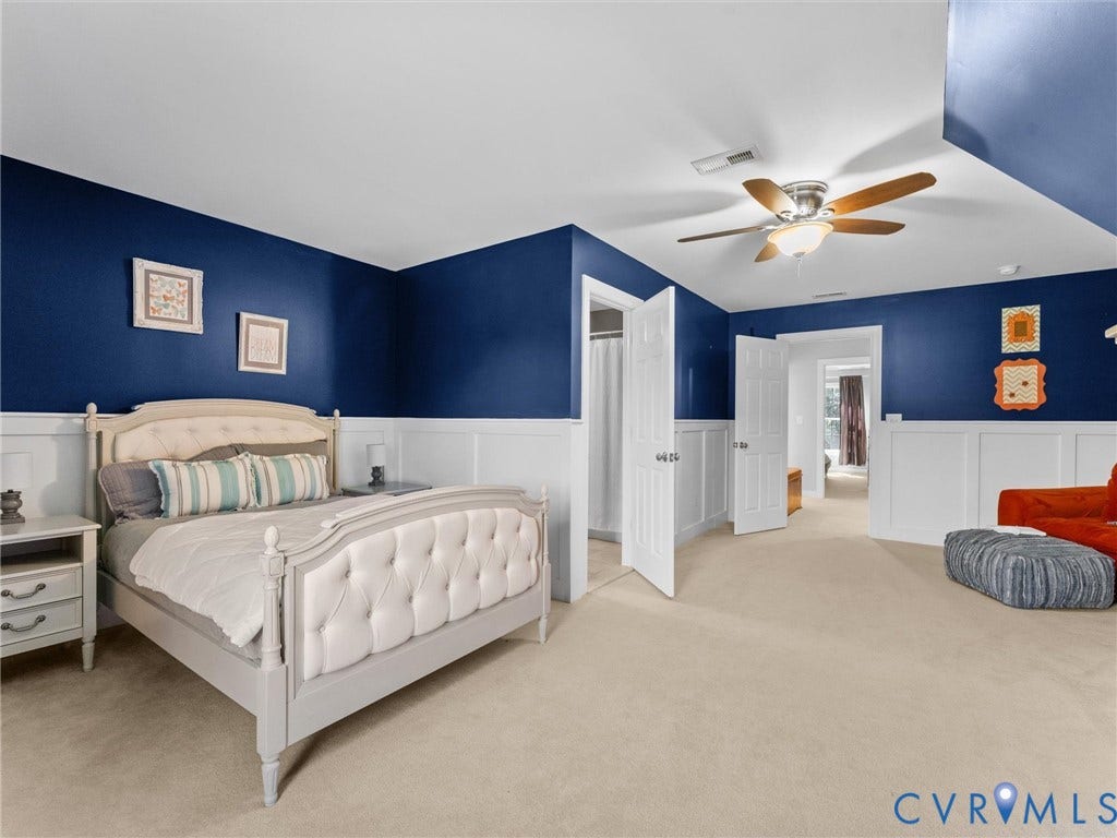 2nd bedroom with private bath