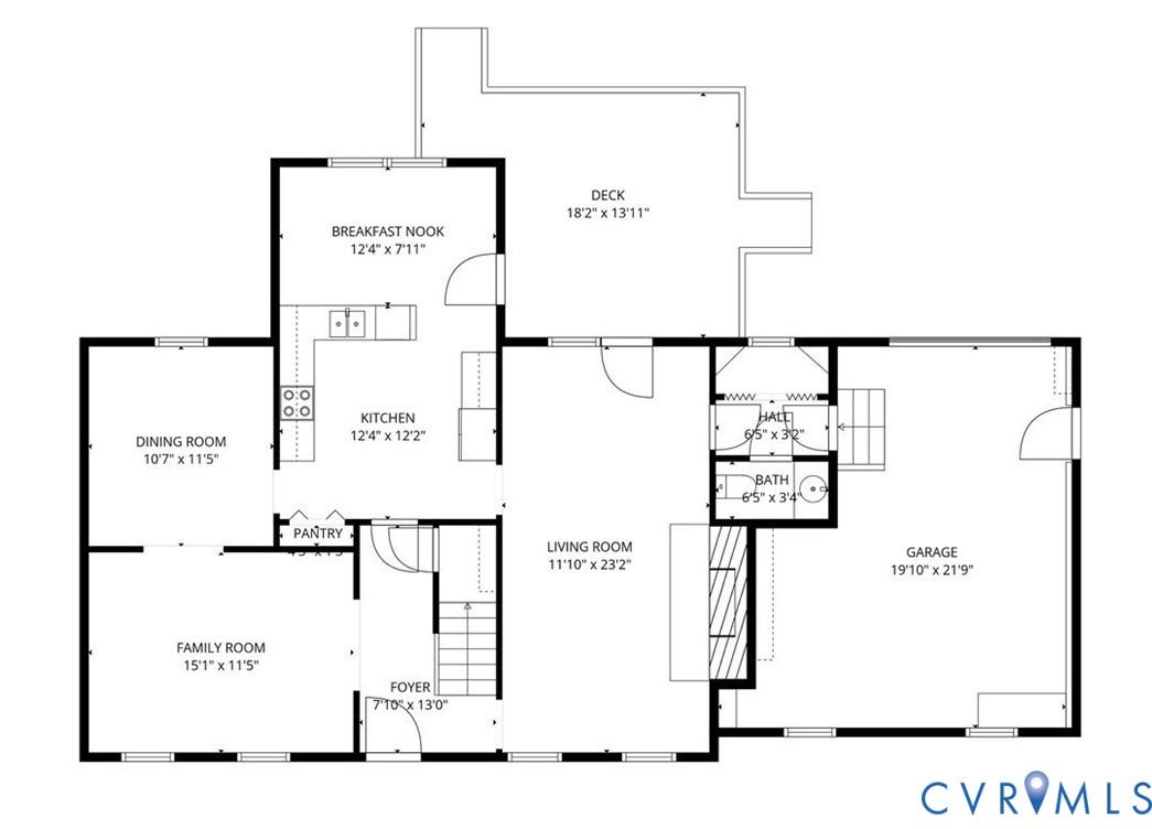 4524 Old Mesa Drive, Lovely!, North Chesterfield, VA 23237 While it's always great to see pictures, seeing the floorplan of the home let's you know if the flow will work for you!