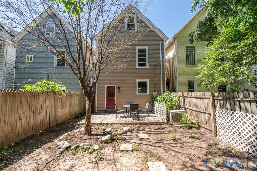 1906 W Main Street, Fan District, Richmond, VA 23220 Enjoy private outdoor living in the heart of the Fan District.