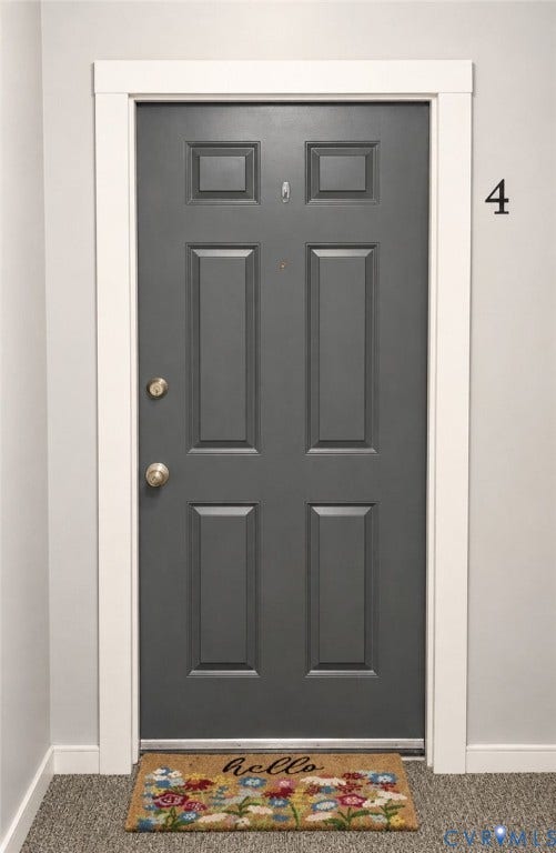 Unit 1104 Entry Door