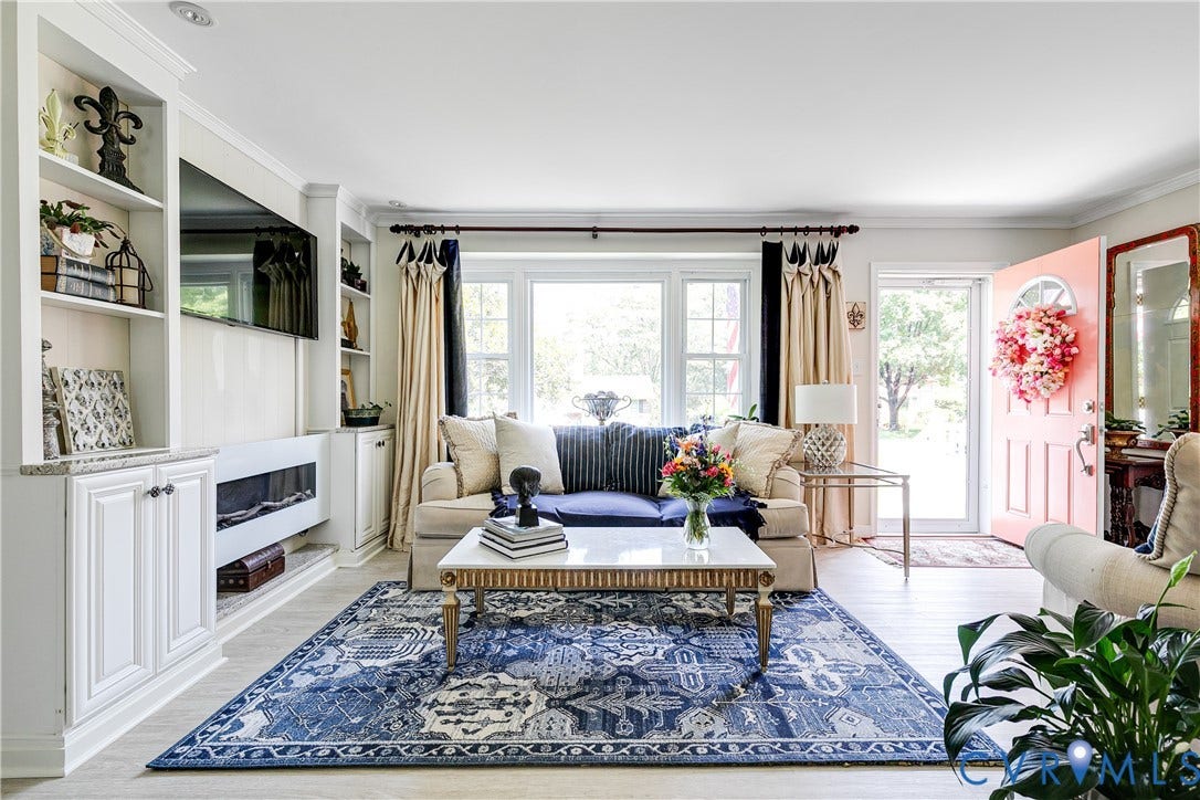 8717 Avalon Drive, Maybeury, Henrico, VA 23229 Bright Living Spaces