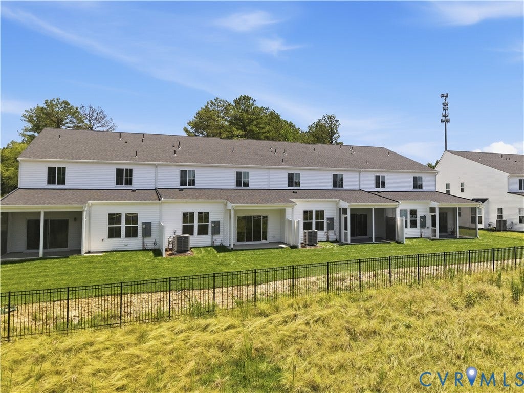 Rear exterior - Photo represents the actual home