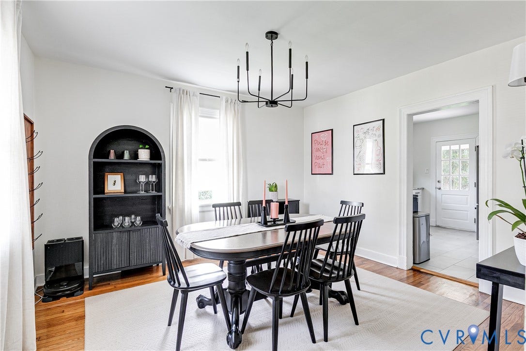 3215 Detroit Avenue, Richmond, VA 23222 White walls featuring wood-finish flooring