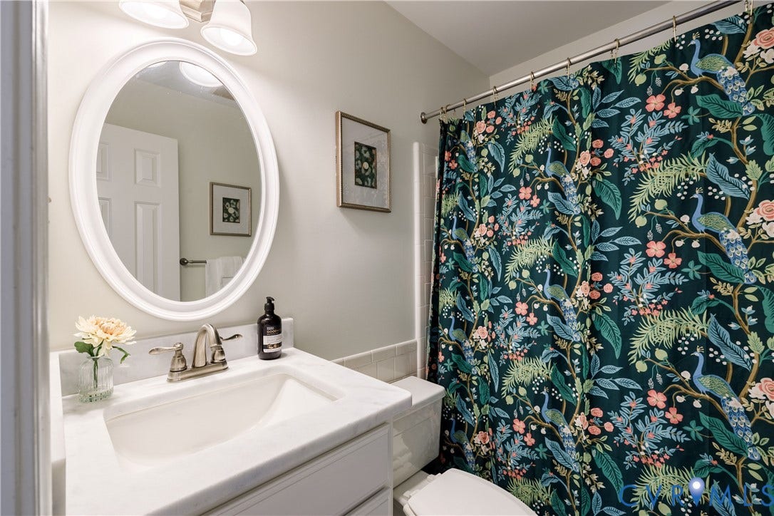 300 N Ridge Road, #97, Henrico, VA 23229 Bedrooms two and three share the hall bath.