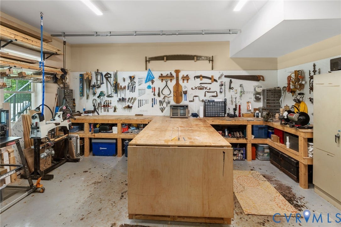 16212 Old Castle Road, Midlothian, VA 23112 Workshop in the Basement or Poss 5th Bedroom