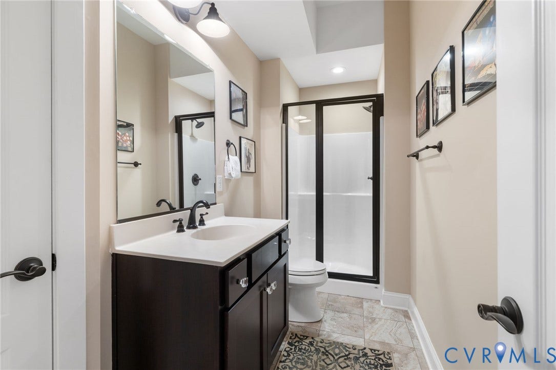 16212 Old Castle Road, Midlothian, VA 23112 Full Bath in the Basement
