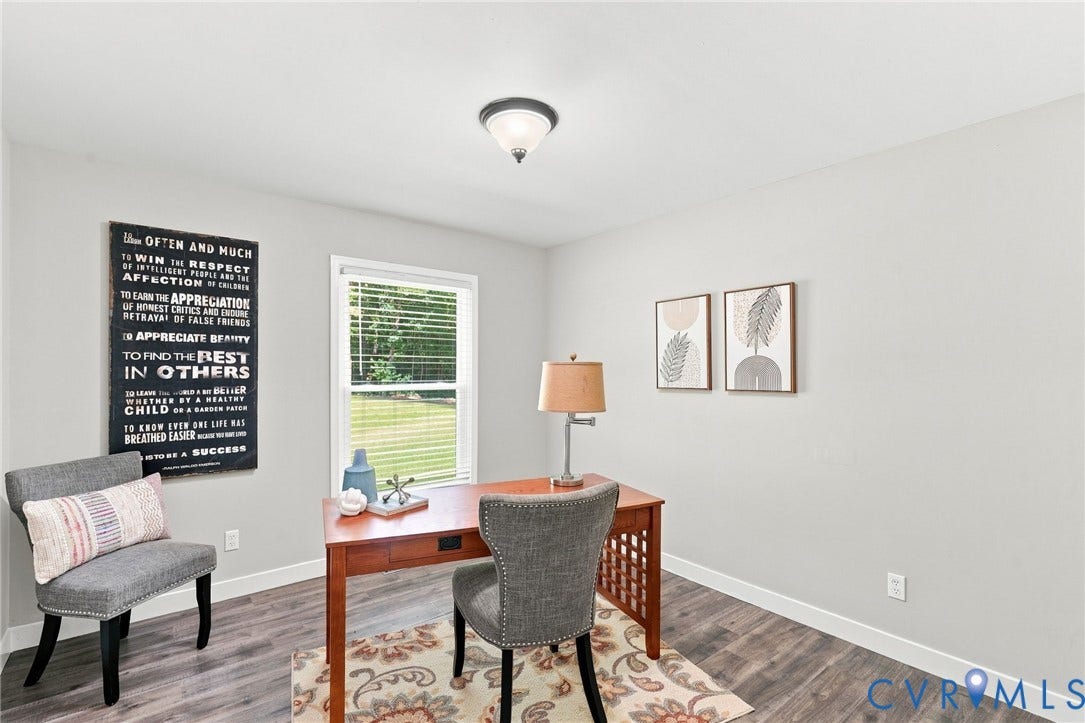 5660 Lakeside Loop, Powhatan, VA 23139 Staged as office