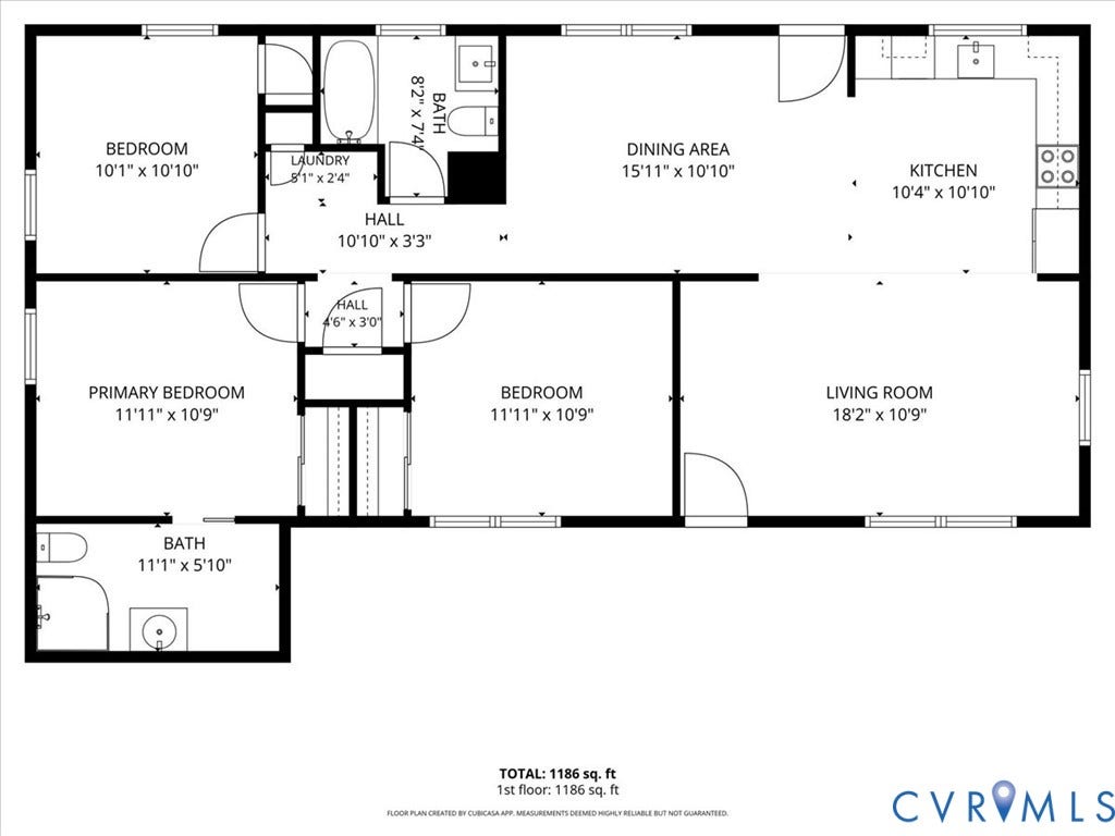 16111 Walkers Mill Road, Stony Creek, VA 23832 Floor plan