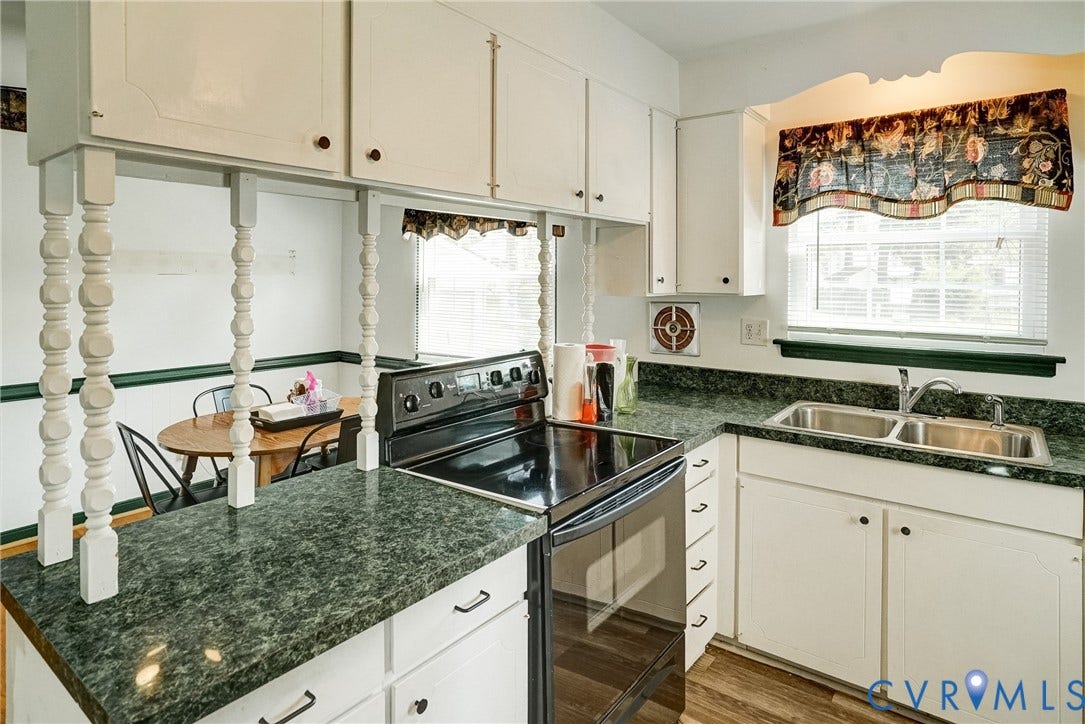 10104 Terry Court, Henrico, VA 23228 White cabinetry with dark hardware