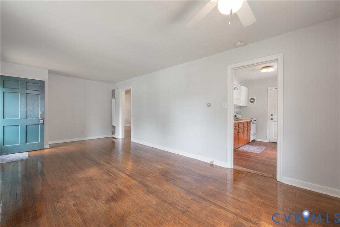 1704 Westhill Road, Richmond, VA 23226 Living Room and Dining area just steps to the kitchen for easy access