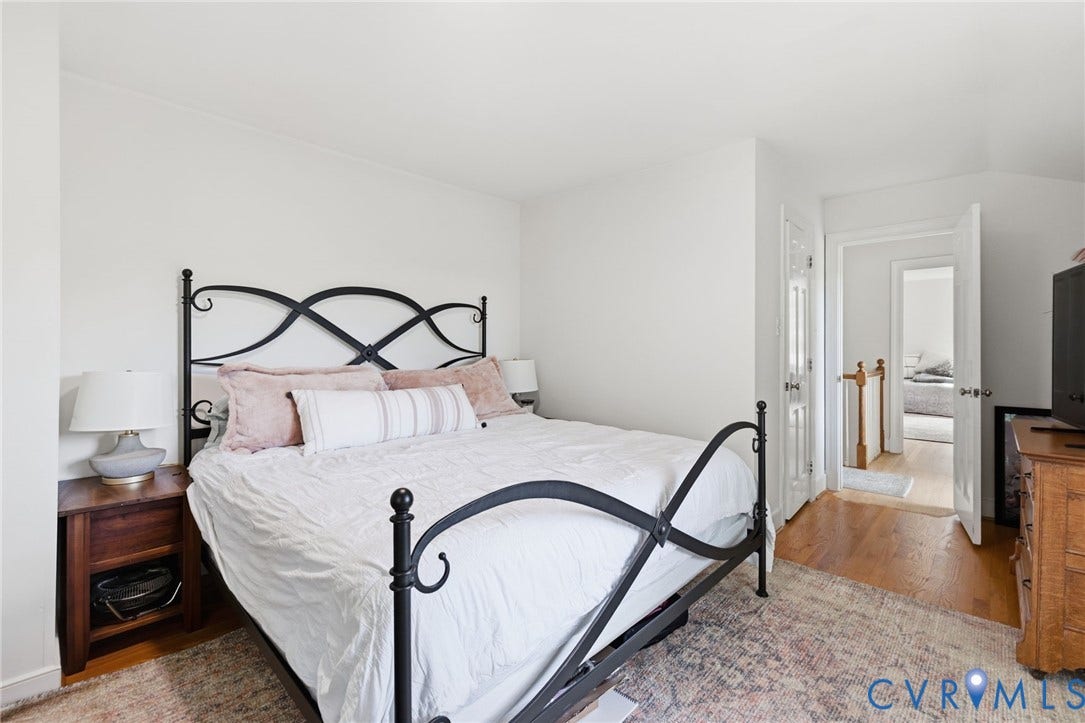 13531 W Salisbury Road, Salisbury, Midlothian, VA 23113 Hardwood flooring with white walls and a white ceiling