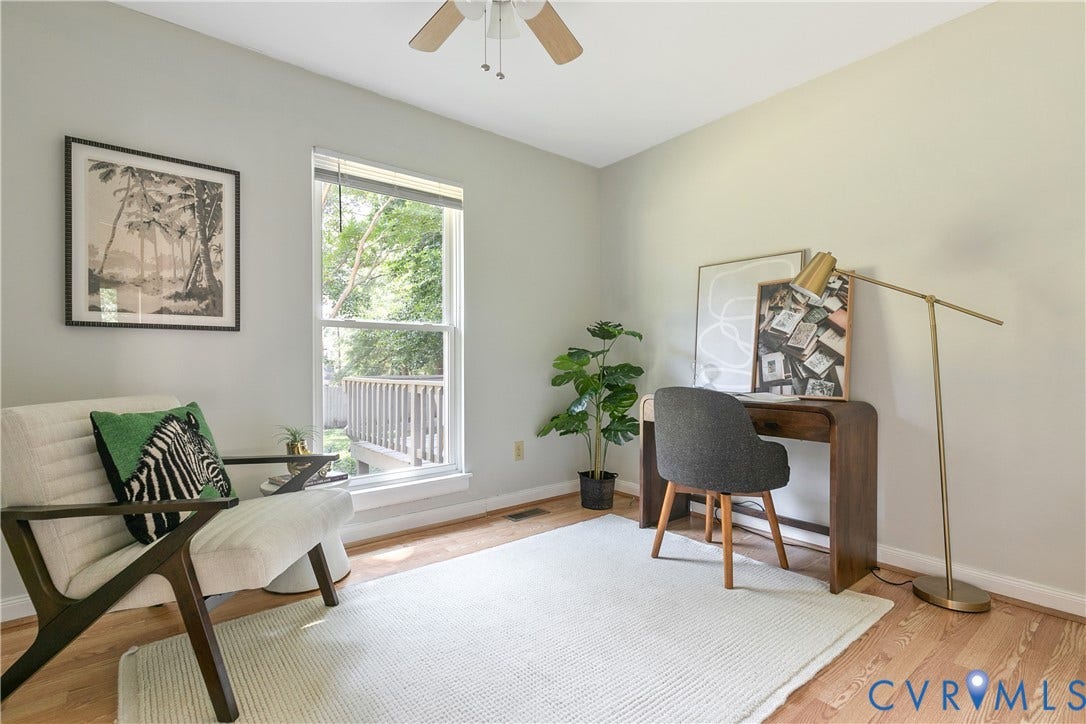 928 Marblethorpe Road, North Chesterfield, VA 23236 Bedroom 3 also makes for the perfect office or flex space.