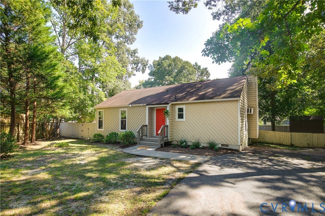 928 Marblethorpe Road, North Chesterfield, VA 23236 Private, tranquil location at the end of a cul-de-sac.