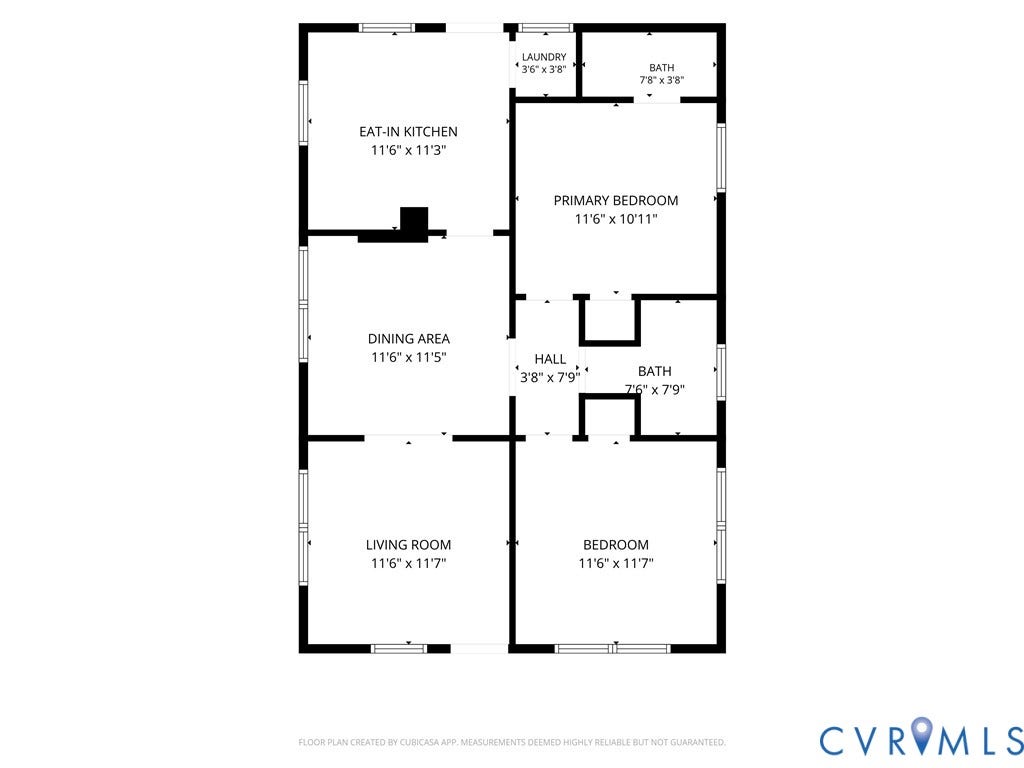 403 Masonic Lane, Masonic, Henrico, VA 23223 Floor plan