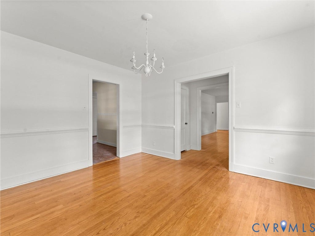 4608 Grove Avenue, Mary Munford, Richmond, VA 23226 Dining room connects to kitchen and office.