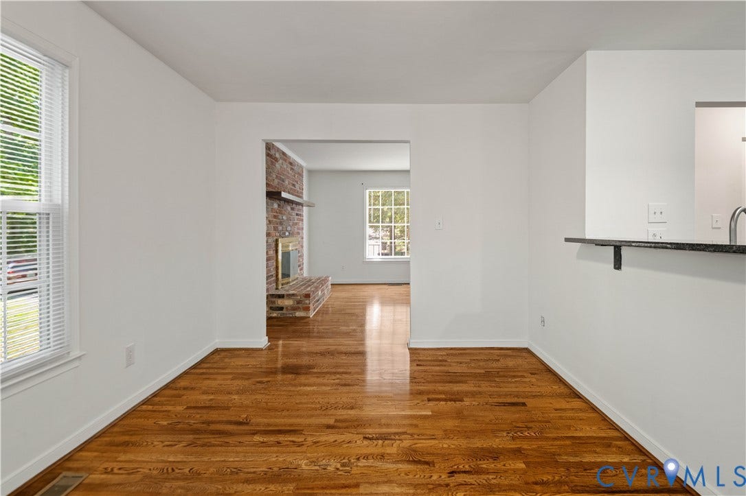 1704 Taft Place, Tuckahoe Village West, Henrico, VA 23238 Downstairs unit.