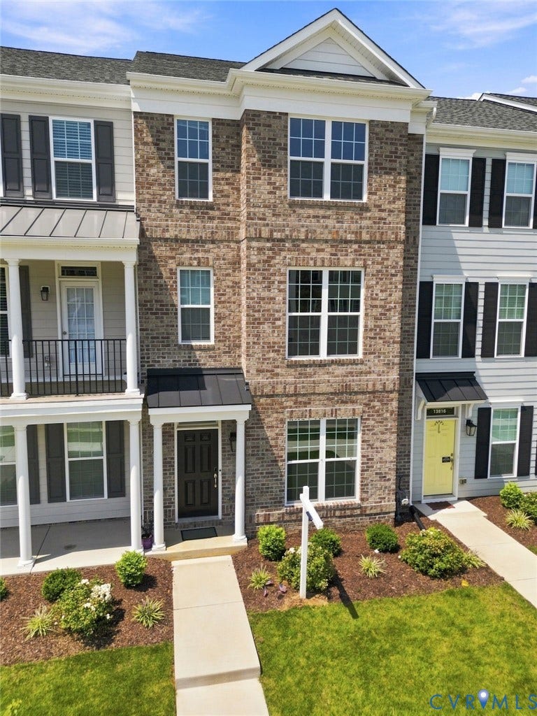 13820 Village View Drive, Midlothian, VA 23114 Brick facade with a prominent gabled dormer